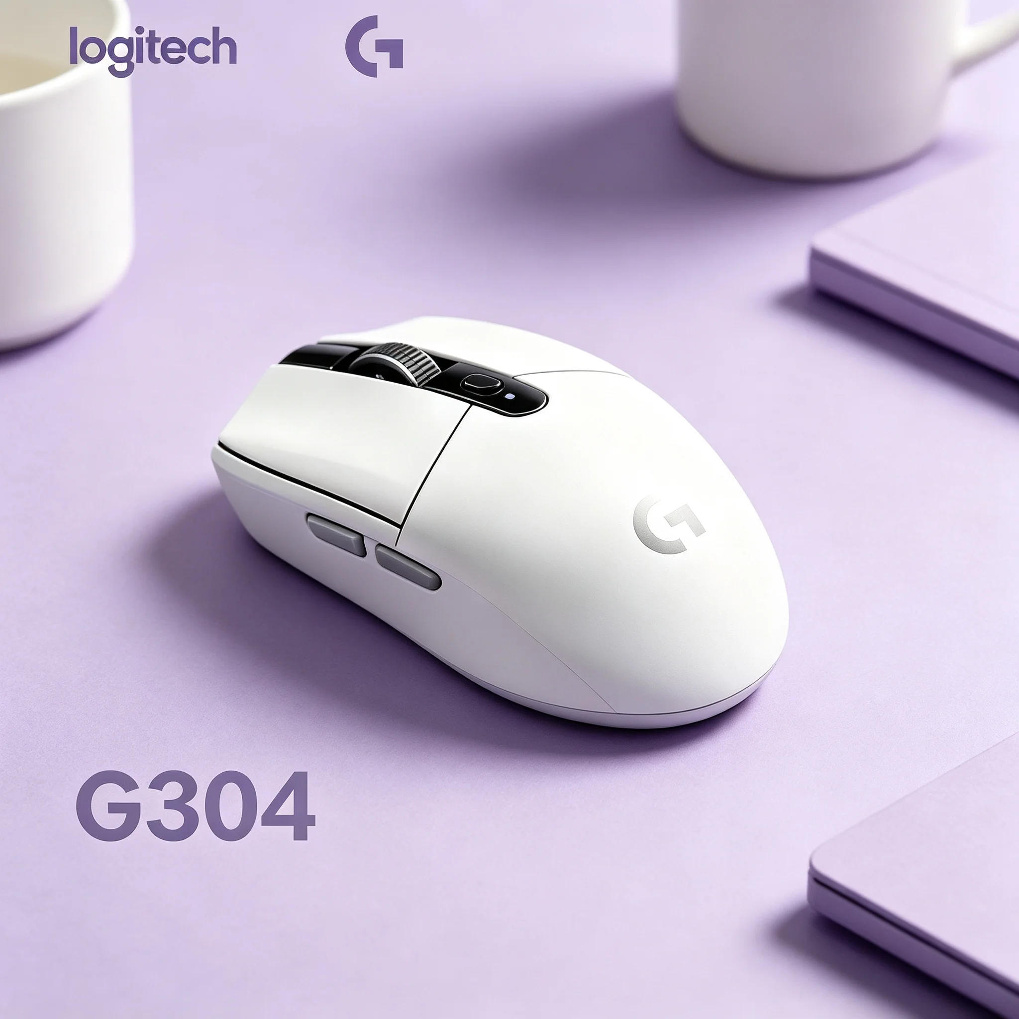 Logitech G304 2.4G Wireless Gaming Mouse Long Standby Battery For Non‑stop CS2 PUBG Valorant LOL