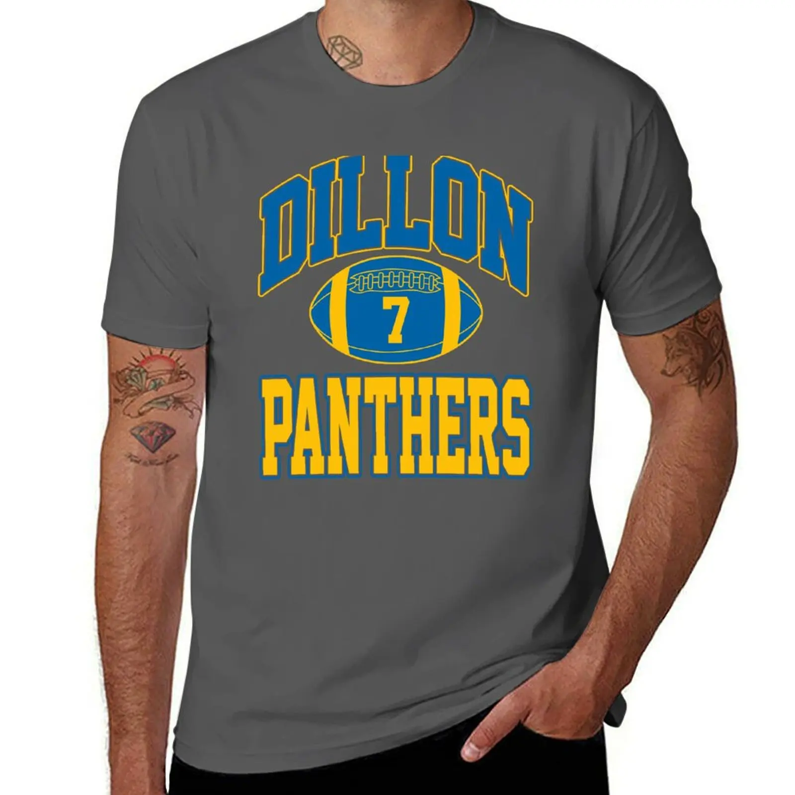 

Dillon Panthers Saracen T-Shirt Short sleeve tee tshirts personalised luxury t-shirt men workout shirt