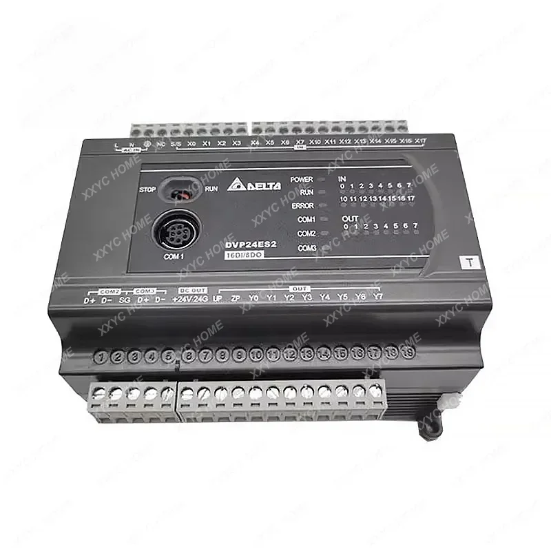 Original DELTA PLC controller DVP24ES200T ES2 series standard module