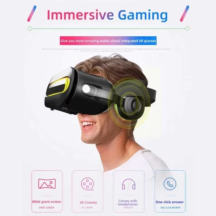 سماعة الواقع الافتراضي مع سماعات رأس مدمجة - نظارات الواقع الافتراضي الغامرة #5