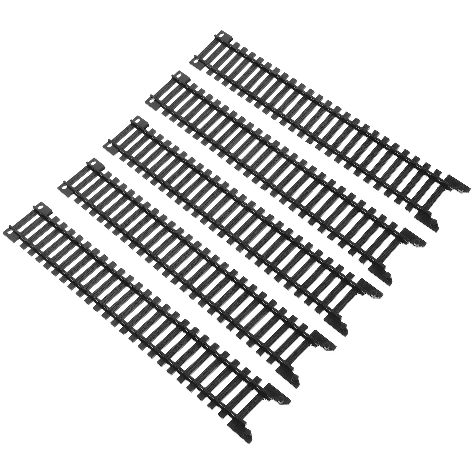 

5Pcs Electric Train Replacement Plastic Railway Track Expansion Set Rail Accessories for Kids Play Toy Train Set Tracks