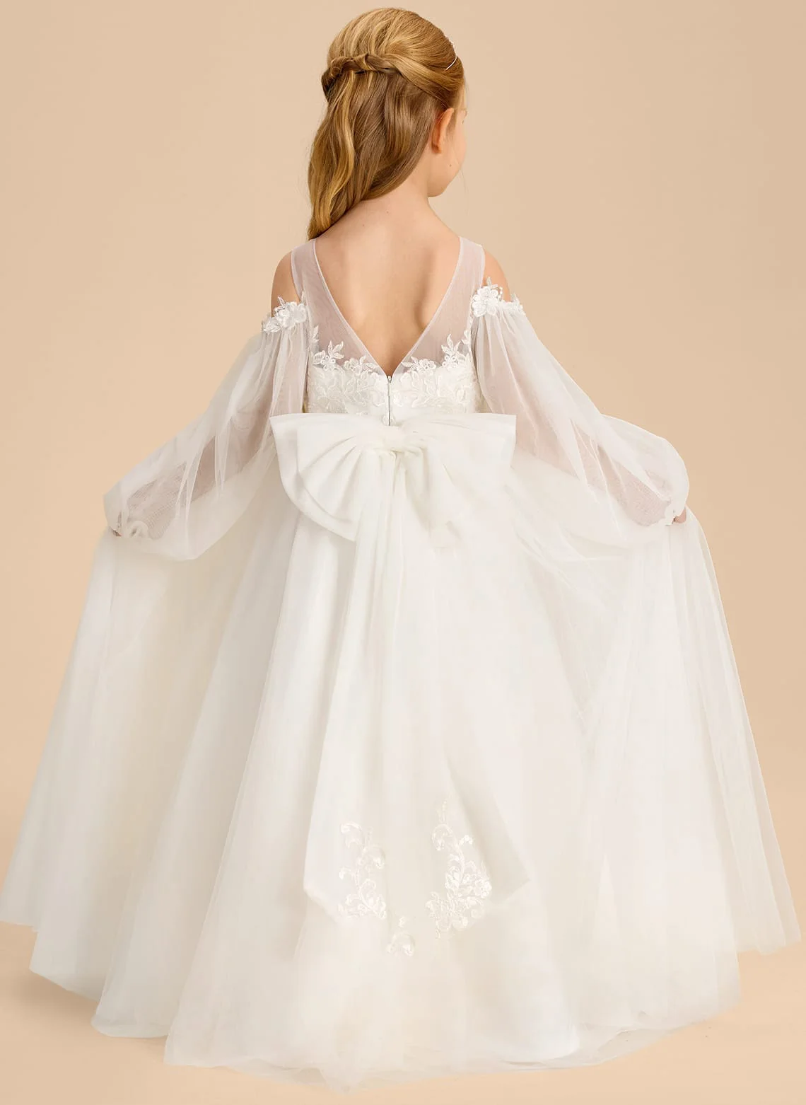 Girls' teenage dress, wedding dress, birthday dress, graduation dress, festival dress, beginner bridesmaid dress/ Custom