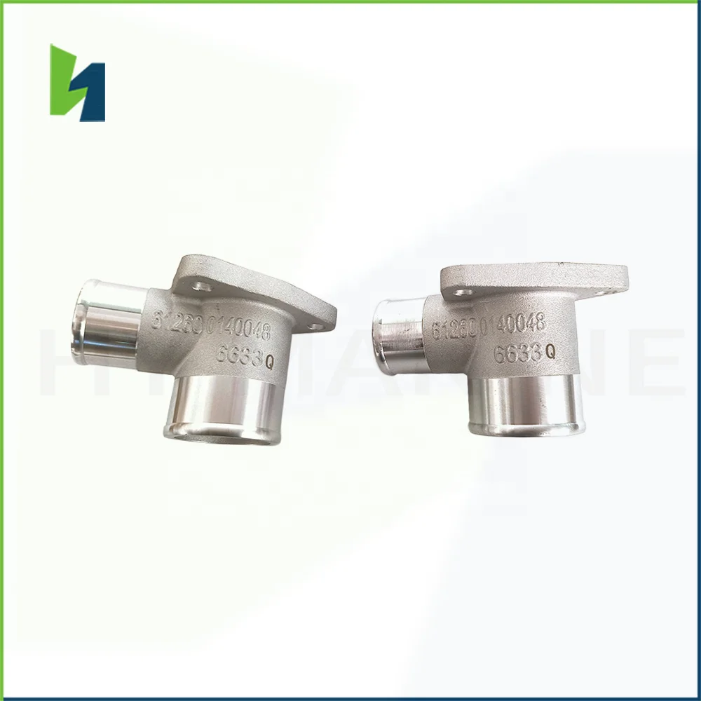High Quality Marine WEICHAI Engine Parts WP12 Water Pipe Head 612600140048 Marine Diesel Engine Parts