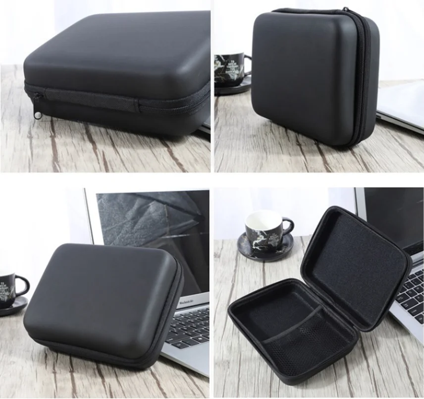 Portable Waterproof Hard Shell EVA Small Luxury Zipper Cigar Pouch Travel Case Carrying Bag Storage Box Gift Set Wholesale