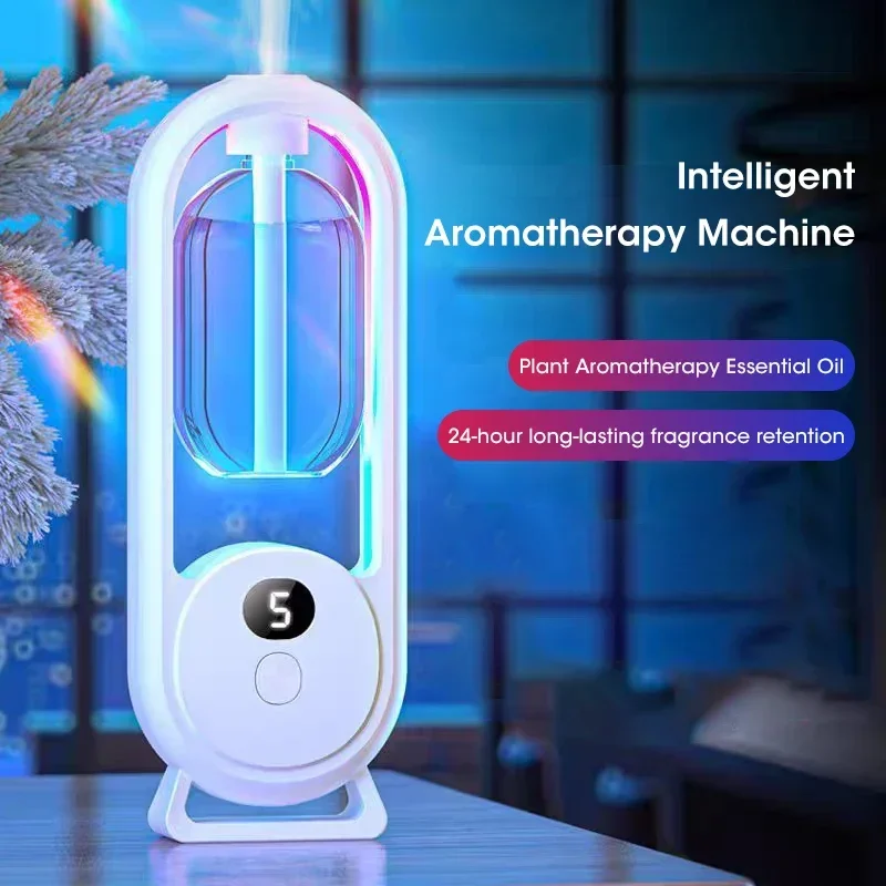

Aromatherapy Machine Air Freshener Automatic Sprayer Essential Oil Perfume Diffuser Living Room Dormitory Toilet Car Deodorizer