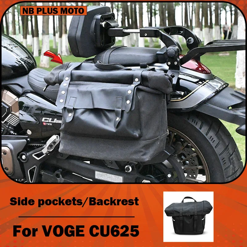 【Premium】For VOGE CU625 Modified Bumper Edge Covers, Folding Backrest, Rear Frame, Anti-Fall Bumper, Edge Box, Shift Lever Acces