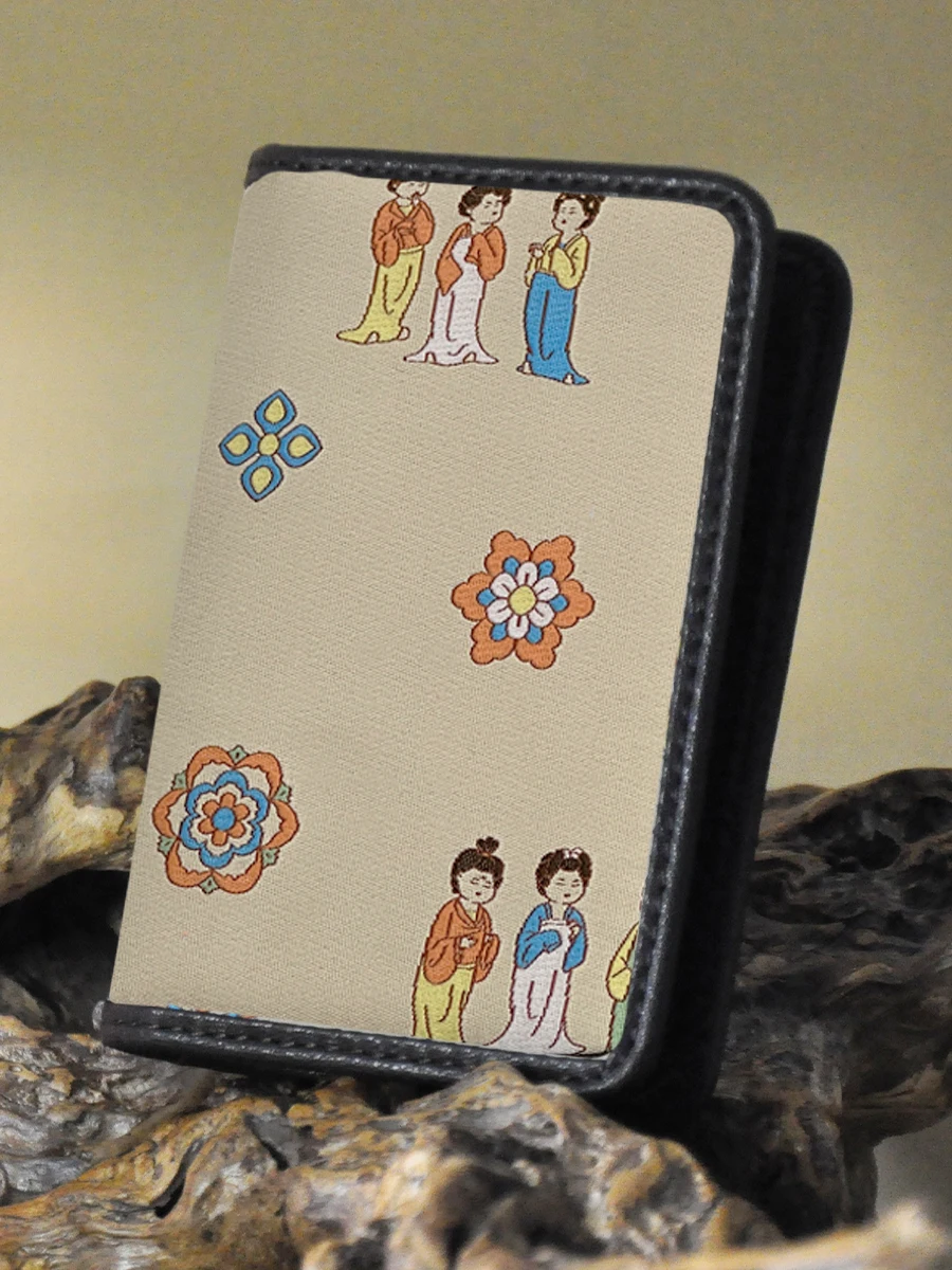 tang-girl-trendy-cowhide-leather-card-holder-wallet-women's-genuine-leather-storage-bag-retro-anti-magnetic-multi-functional