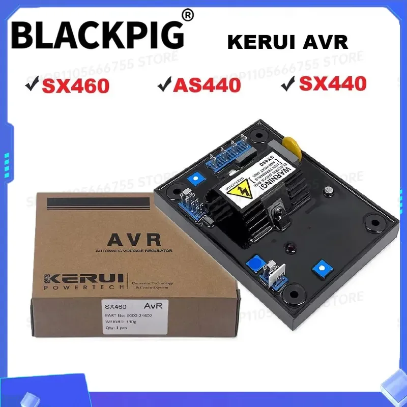 for KERUI AVR Automatic Voltage Regulator SX460 SX440 AS440 Generator Parts Voltage Stabilizer Circuit Board High Quality