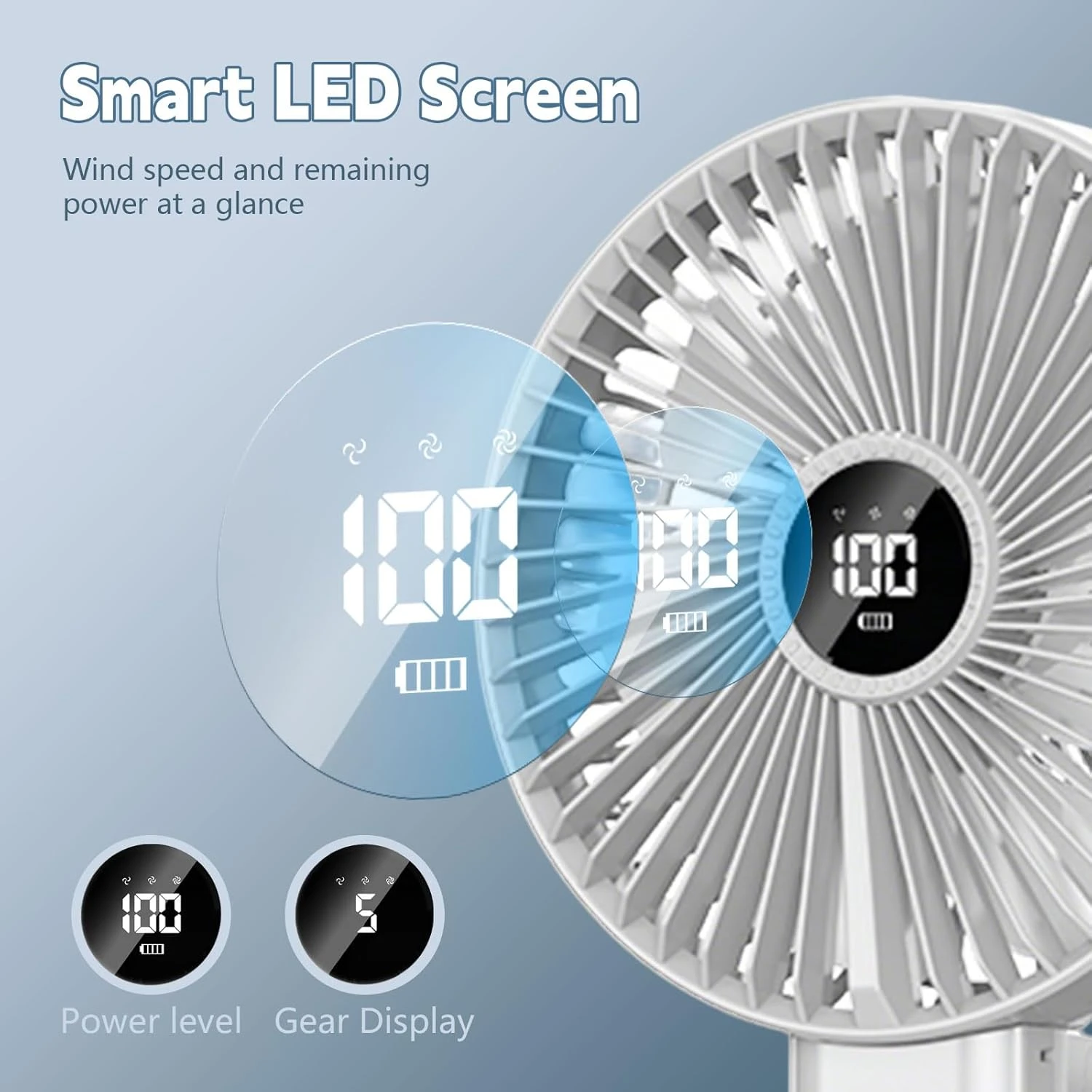 Nuevo Ventilador de Mano Plega - Desk Setup Gear reseña y precio
