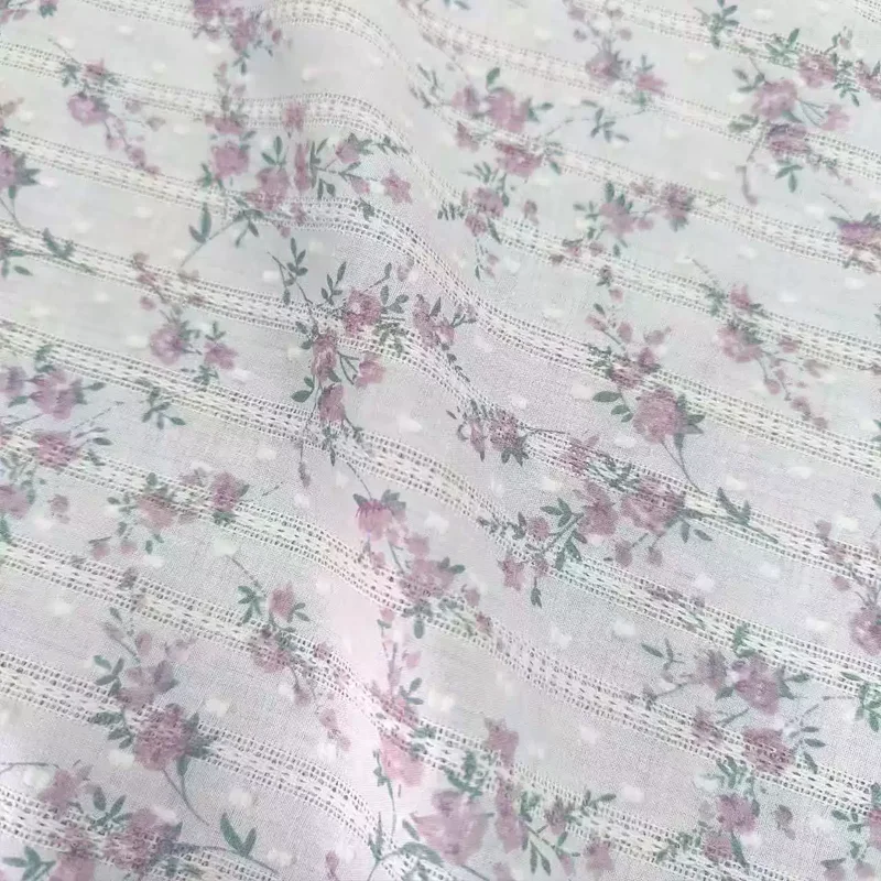 폴리에스테르 면직물 도트무늬 꽃무늬 패턴으로 스커트, - Textile Sewing Patterns 리뷰 및 가격