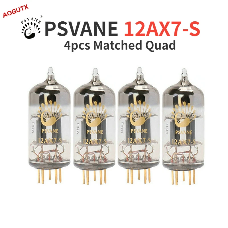 PSVANEVacuum Tube12AX7-S Precision Pairing Tubes for Electronic Tube Amplifier HIFI Audio Amplifier Kit Original Factory Matched