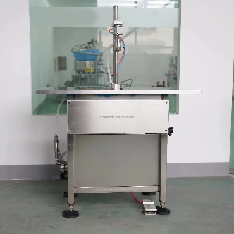 Semi-automatic Bottle Bonding Machine, Liquid Filling Machine Head, Aerosol Filling And Bonding Machine, Gas Filling Machine