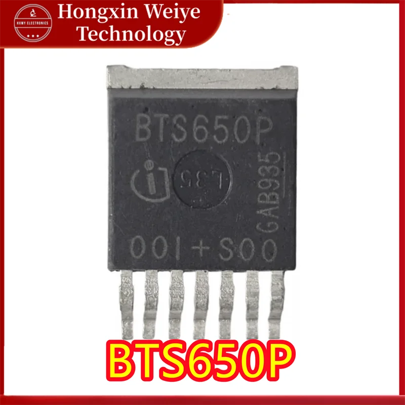(5/10Pieces) BTS650P TO-263-7 Automotive Smart Power Switch IC High-Side Load Switch Control Chip Original New Fast Shipping