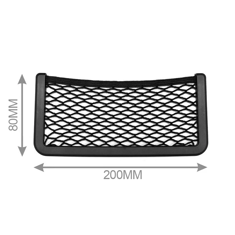 2Pcs Universal MOTORHOME CAMPER VAN CARAVAN CARGO STORAGE POCKET NETS 200x80mm ORGANISER For RVs Caravan
