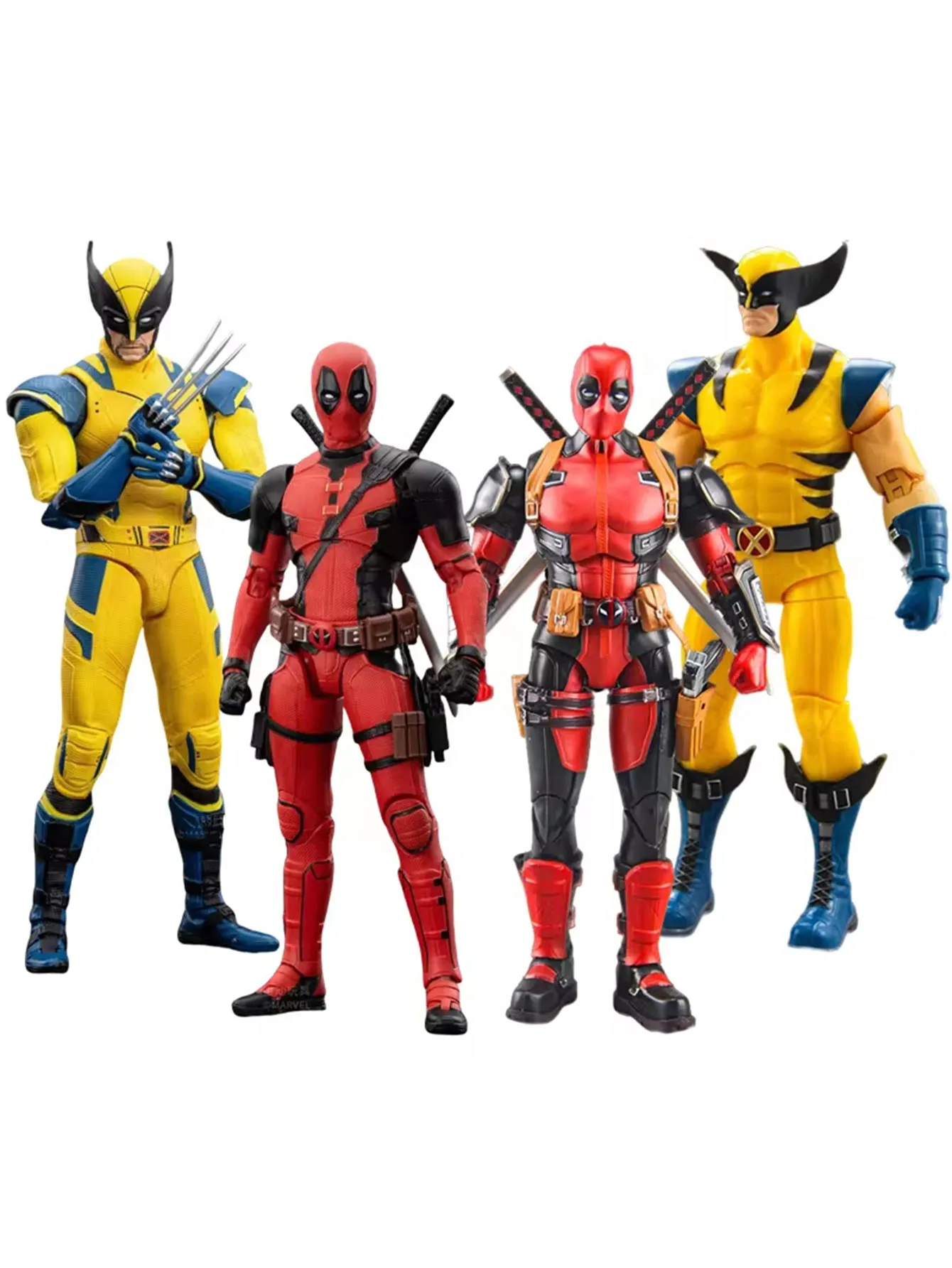 

2024 Deadpool & Wolverine Movie Figurines X-Men Origins Wolverine Action Figure Deadpool 3 Figure Adult Action Collectible Toy