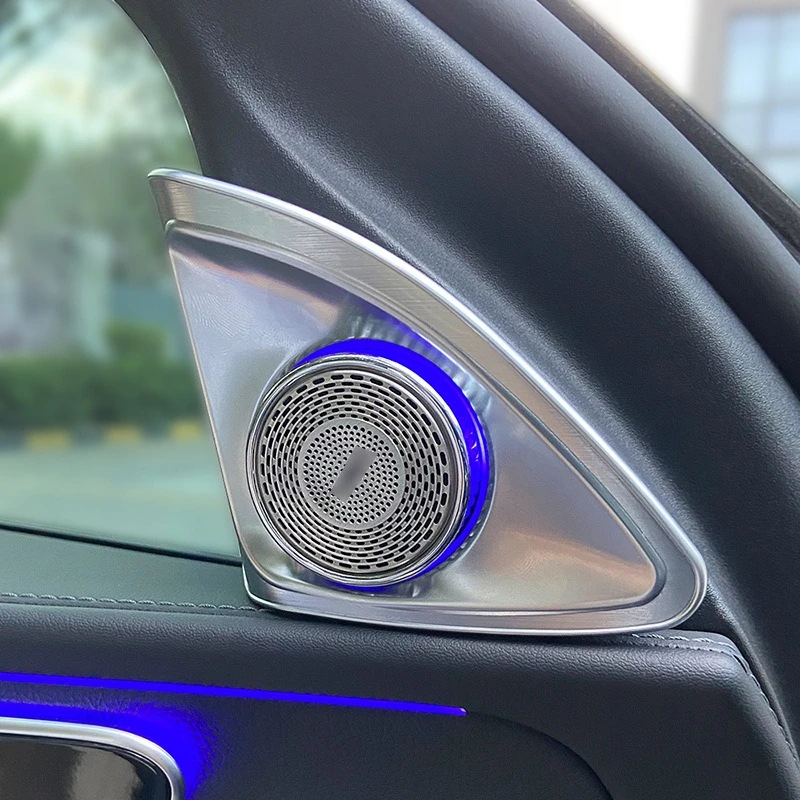 Applicable to Mercedes-Benz's new C-class ambient light w206 4D rotating tweeter car high-quality audio modification and upgrade
