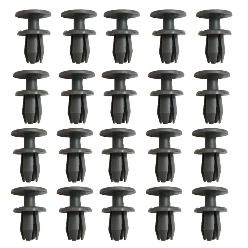 10/20Pcs For BMW 3' F30 F31 F34 E46 E90 E92 5' 7' Car Tailgate Lining Boot Lid Lining Retainer Clips Bumper Cover Push-In Rivet view 4