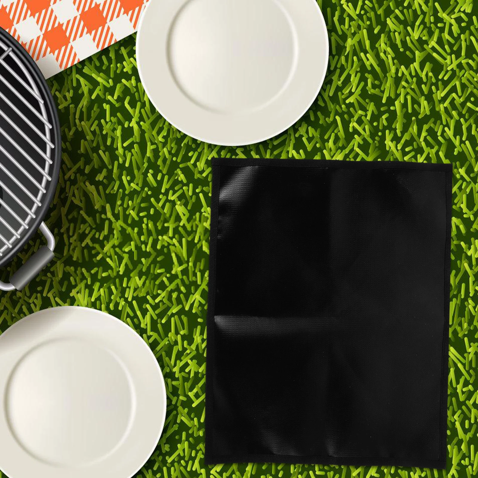 

Fireproof Outdoor Grill Waterproof Oilproof Reusable Bbq Mat For Countertop Decks Patios Lawns Fiberglass Silicone Sturdy Heat