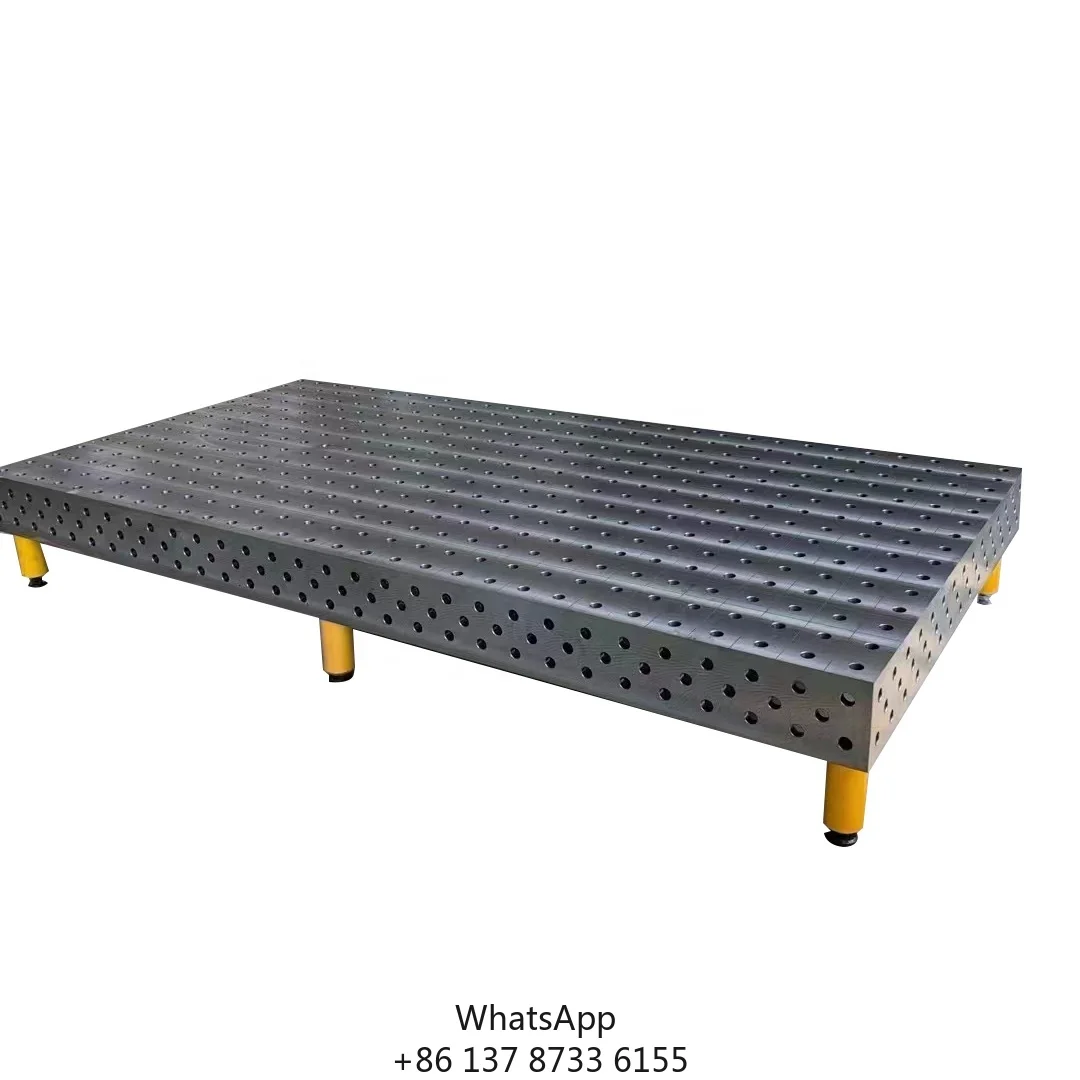 High Quality Customizable 3D Welding Table 16/28mm Hole Diameter Options New Condition Cast Iron/Steel Soldering Stations