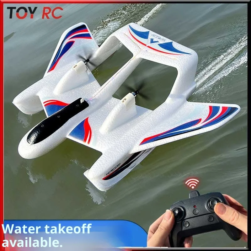 

Водосъемный самолет с дистанционным управлением Yf350 Водонепроницаемый самолет с фиксированным крылом Электрическая модель Пенопластовый самолет Игрушки оптом