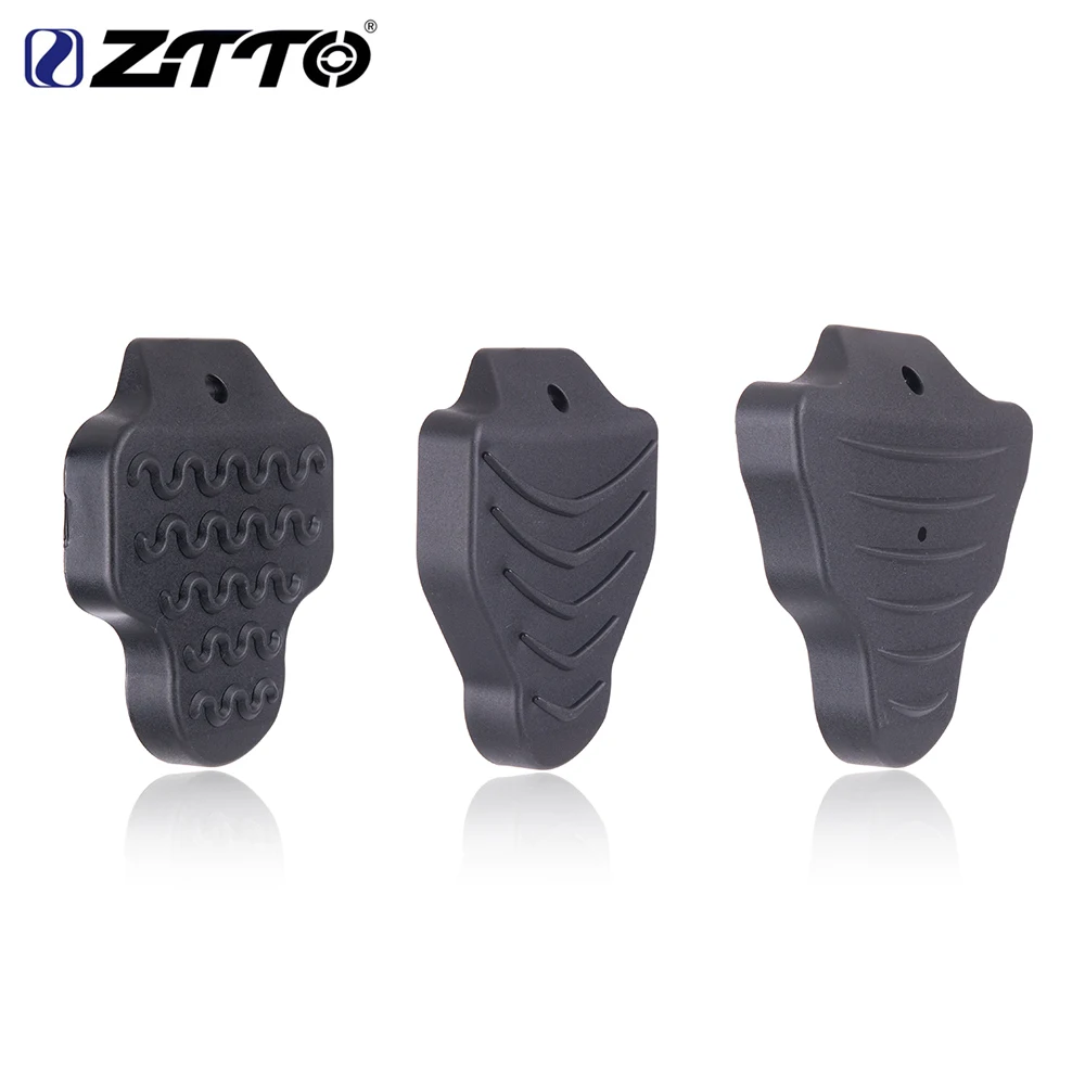 Ztto bicicleta de estrada equitação pedal grampo capa protetora para wellgo/look/spd grampo equitação sapatos parte da bicicleta auto bloqueio protetor