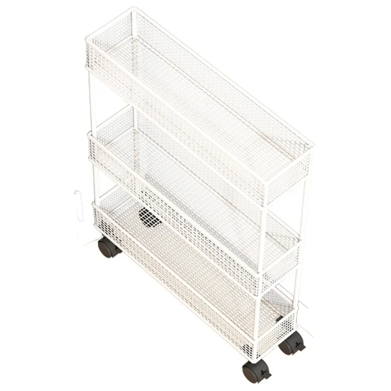 Crack Rack, Gap Storage Cabinet Behind The Door, Bathroom, Extremely Narrow Floor-to-ceiling Narrow Slot Shelf, Bathroom