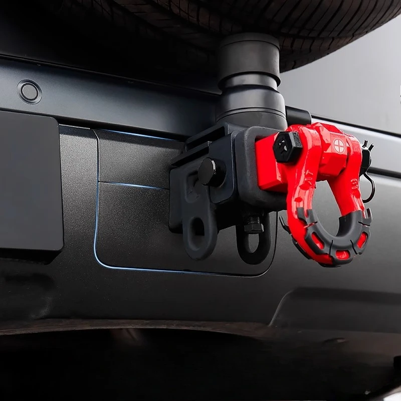 

Rear Bumper Towing Hook Protective Cover Trailer Hook Cover For GWM Haval H9 2024 2025 Exterior Modification Accessories