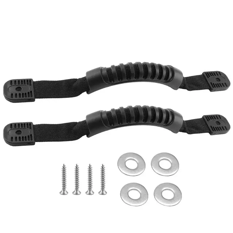 

Kayak Handles Reusable Kayak Pull Handle Set Of 2 Non-Slip Canoe Accessories Replacement Parts For Outdoor Recreation