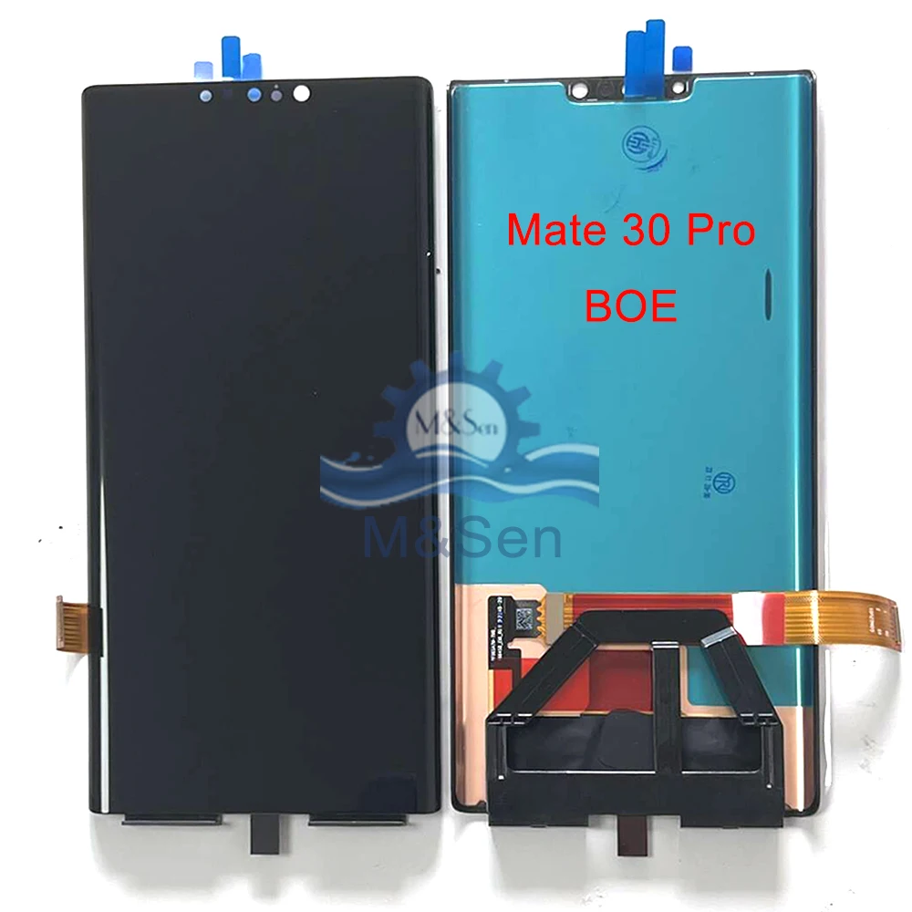 Original OLED For Huawei Mate 40 Pro 5G NOH-NX9 LCD Display Screen Frame+Touch For Huawei Mate 30 Pro LIO-L09 LIO-L29