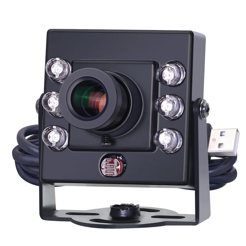 

3206 5 МП PS5520 16 мм 20 градусов 30 кадров/с UVC Plug & Play Промышленная мини-USB-камера с широким динамическим диапазоном и ИК-подсветкой