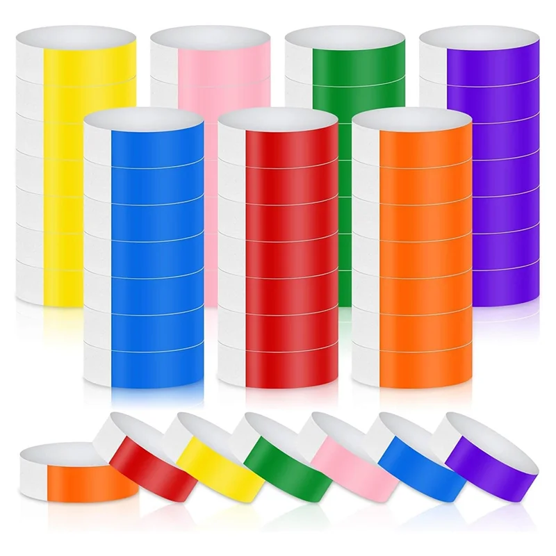 BTLIFE-Arm Hand Bands - 700 PCS Neon Wrist Bands Waterproof  For Events Lightweight Wristbands