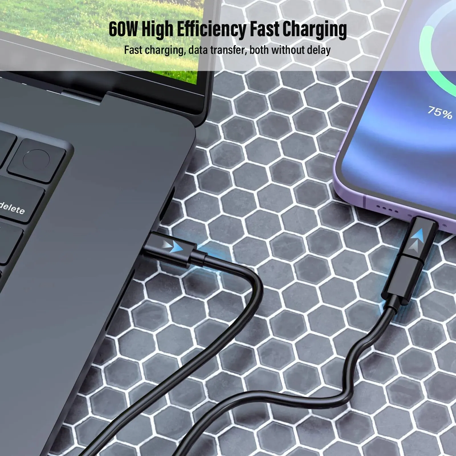 8 in 1 USB Adapter Cable Organizer,Cable Kits, Cable Case Storage Box,Contains Sim Card Slot Tray Eject Pin,Use as Phone Holder