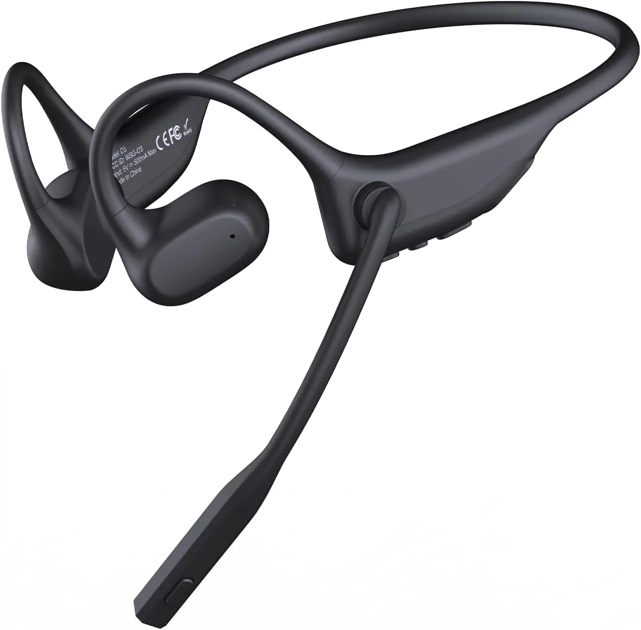 Open Ear Headphones AI Noise Cancellation Mic, Bluetooth