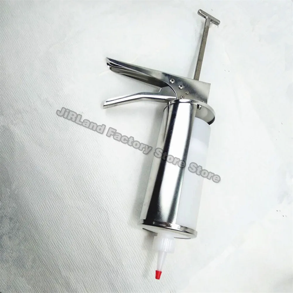 XEOLEO Burger Sauce Gun Salad Dressing Gun Dispenser Burger Jam Gun Stainless Steel Filling Machine Burger Shop Equipmen