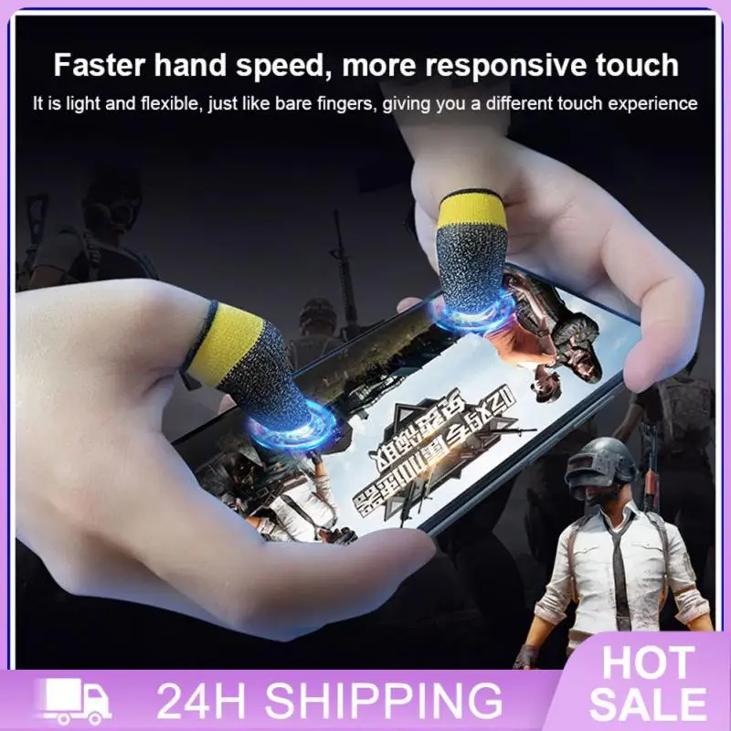 สามารถถือได้ด้วยตัวคุณเองสัมผัสหน้าจอนิ้วครอบคลุมความไวสูงเกมปลายนิ้วถุงมือเล่นเกมปรับได้ง่าย