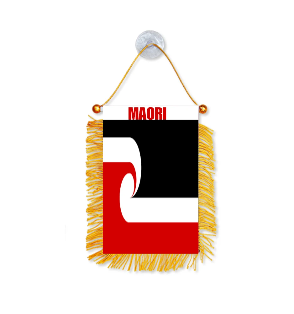 Directly Delivery Car Window Decoration Stain Bunting Pennant Maori Flags