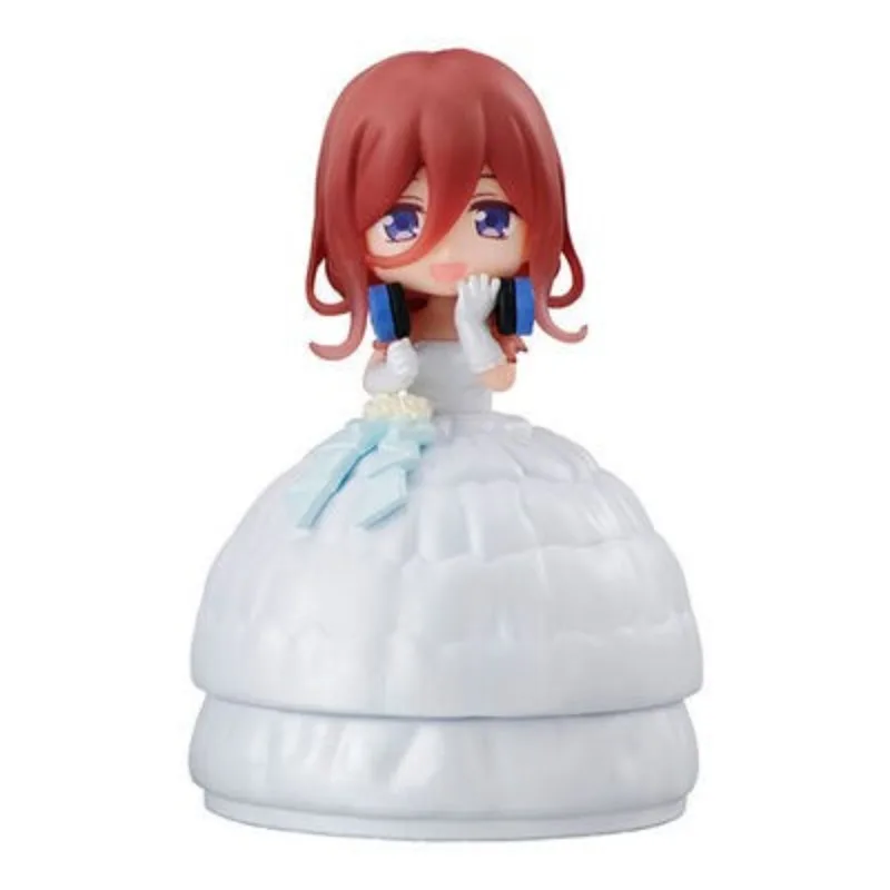 Bandai original gashapon os quíntuplos quintessenciais anime figura boneca de casamento 01 figura de ação brinquedos para meninos meninas crianças presente