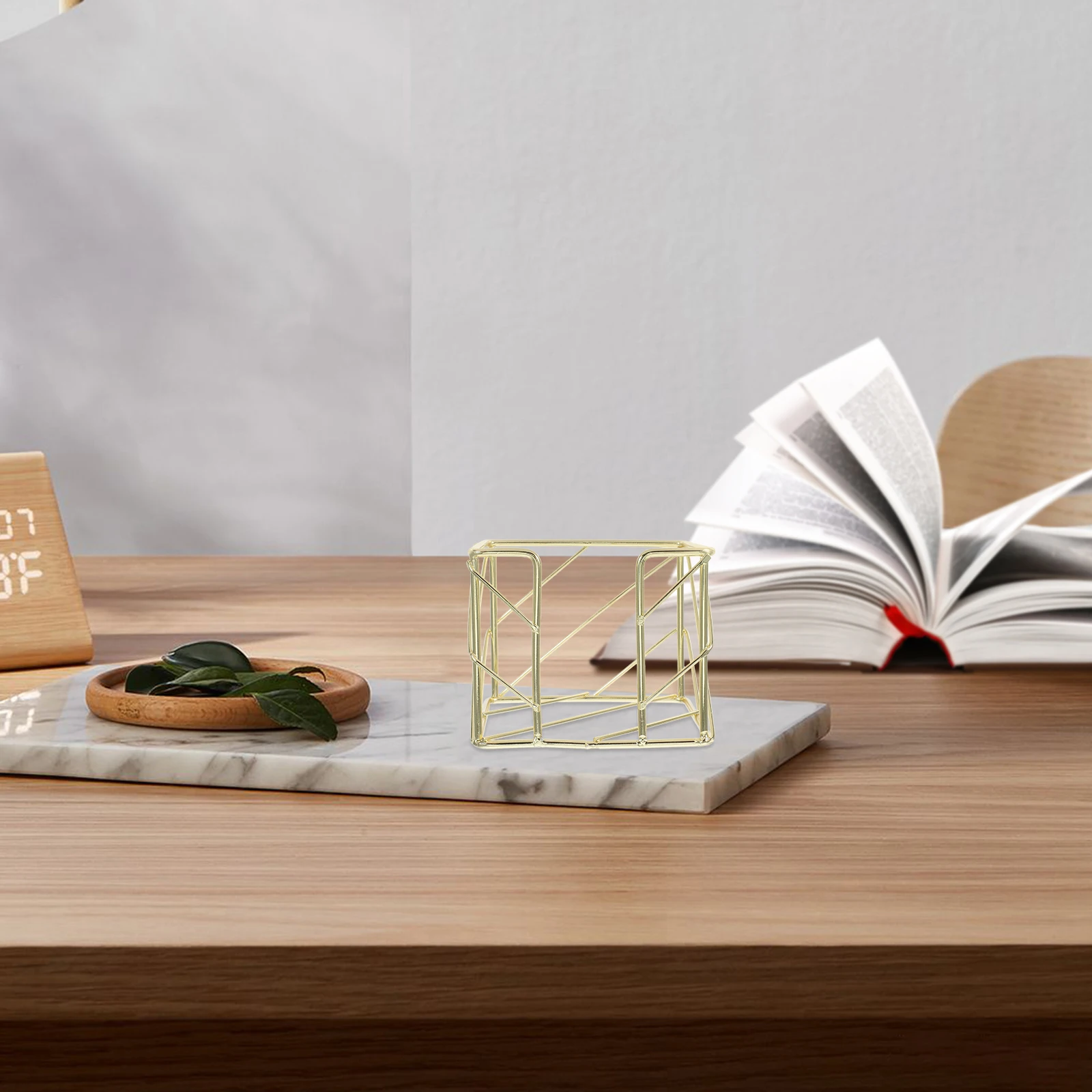 Storage Box Decorative Objects Home Custom Napkin Holder Bathroom Tray Paper Towels for Guests Dispenser