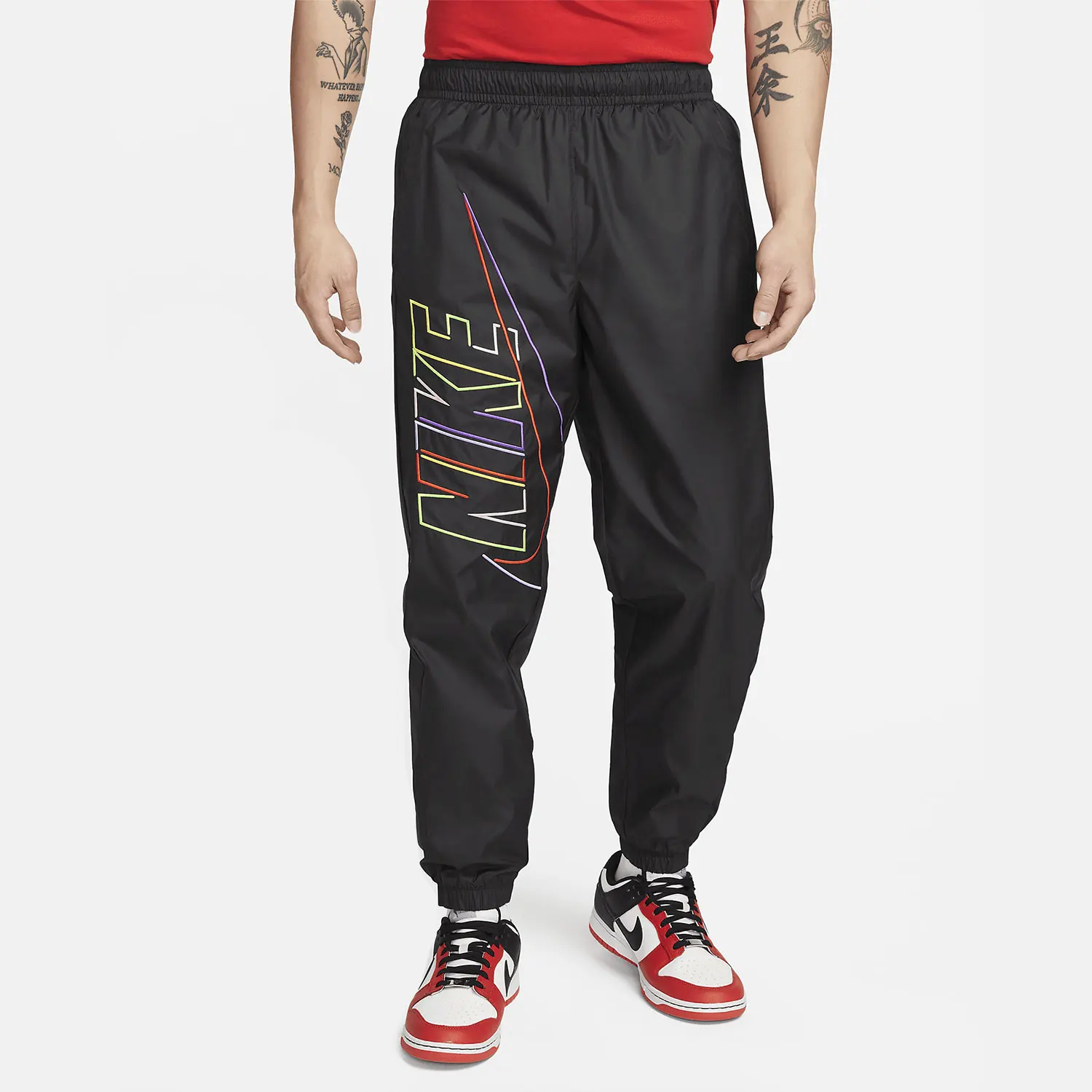 Nike genuine genuine 2023 New Men's Casual Breathable Woven Sports Pants DX0622-010