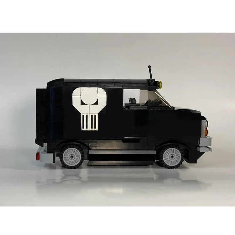 

Конструктор MOC-150350 «Новый городской классический черный грузовой фургон», 335 деталей, креативный подарок на день рождения для мальчиков