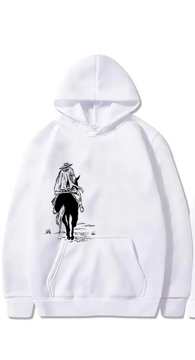 Anime Jojo Bizarre Adventure Steel Ball Run Hoodie Vintage Manga Gyro Zeppeli Hooded Sweatshirt Men Women Fashion Casual Hoodies
