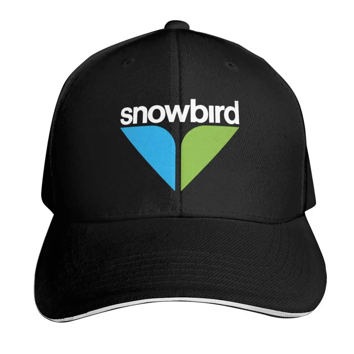 

Snowbird Ski Tourist Skiing Baseball Cap funny hat Hat men Vintage Hat Beach Caps For Men Women's