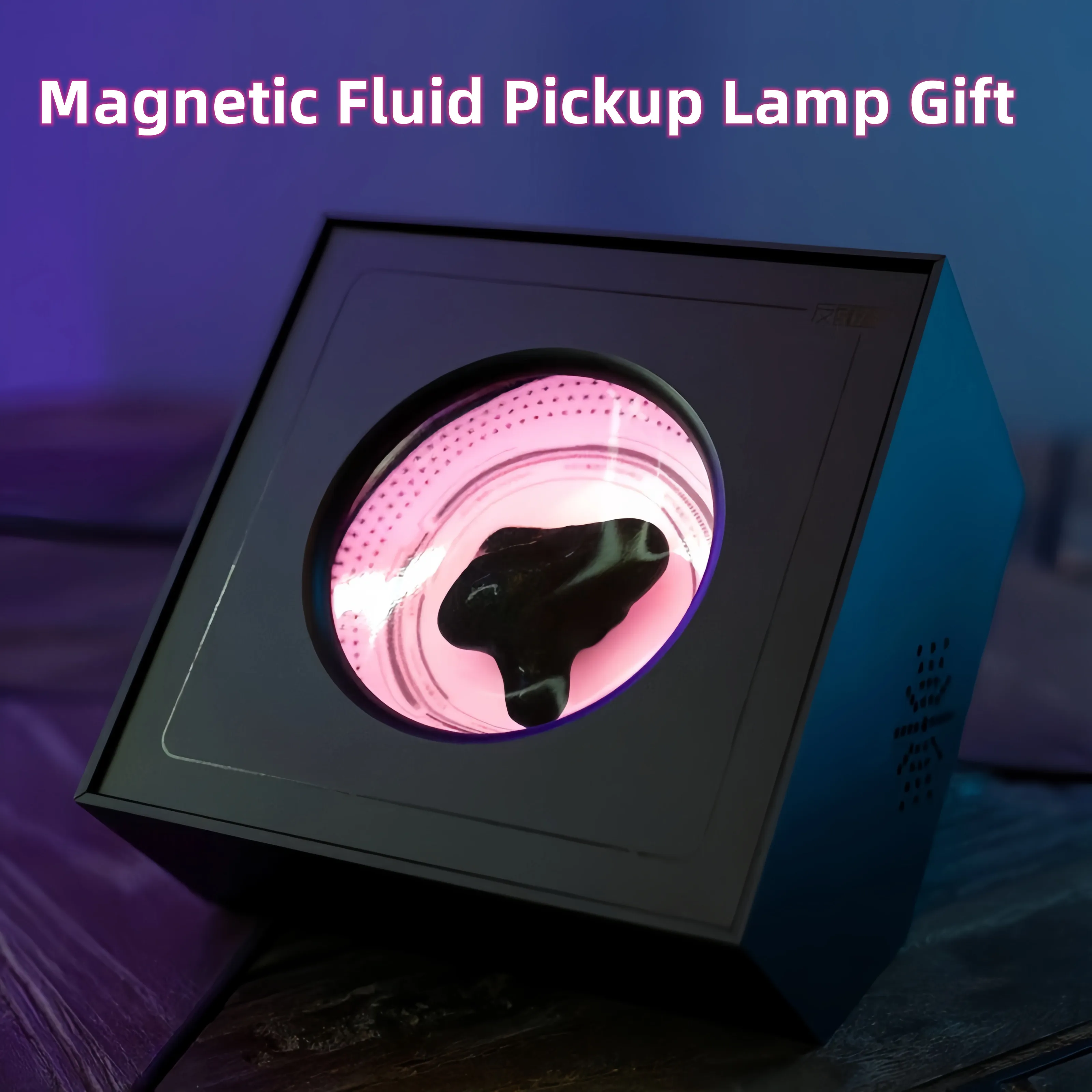 Ferrofluid Visualizer Lamp Sound Sensitive Magnetic Liquid Table Lam Decorative Light For Table Bedroom Bedside Office Study