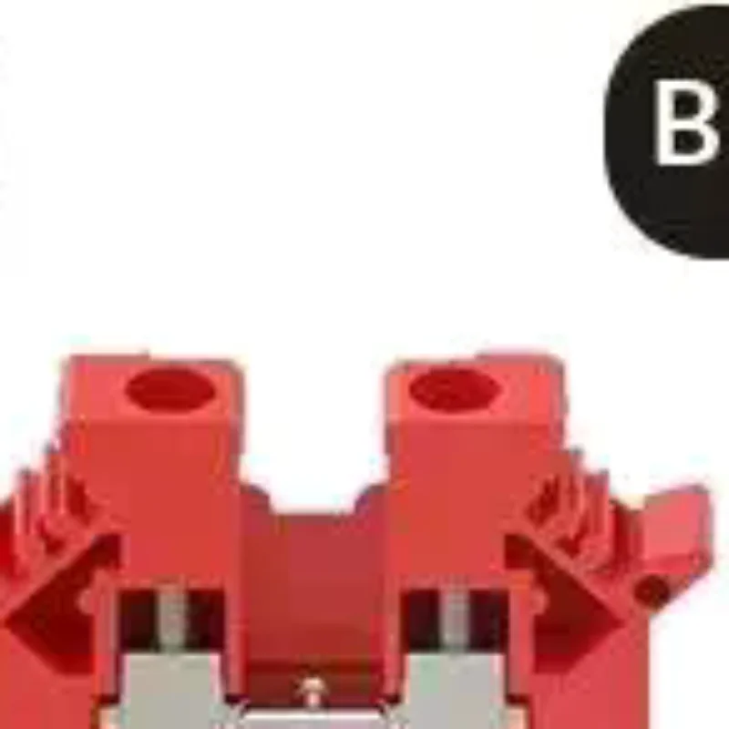 10Pcs UK 2.5 Terminal Block UK2.5B Screw Connection Connect Strip 2.5B 2.5mm² Cable Electrical Din Rail Wire Connectors Secure