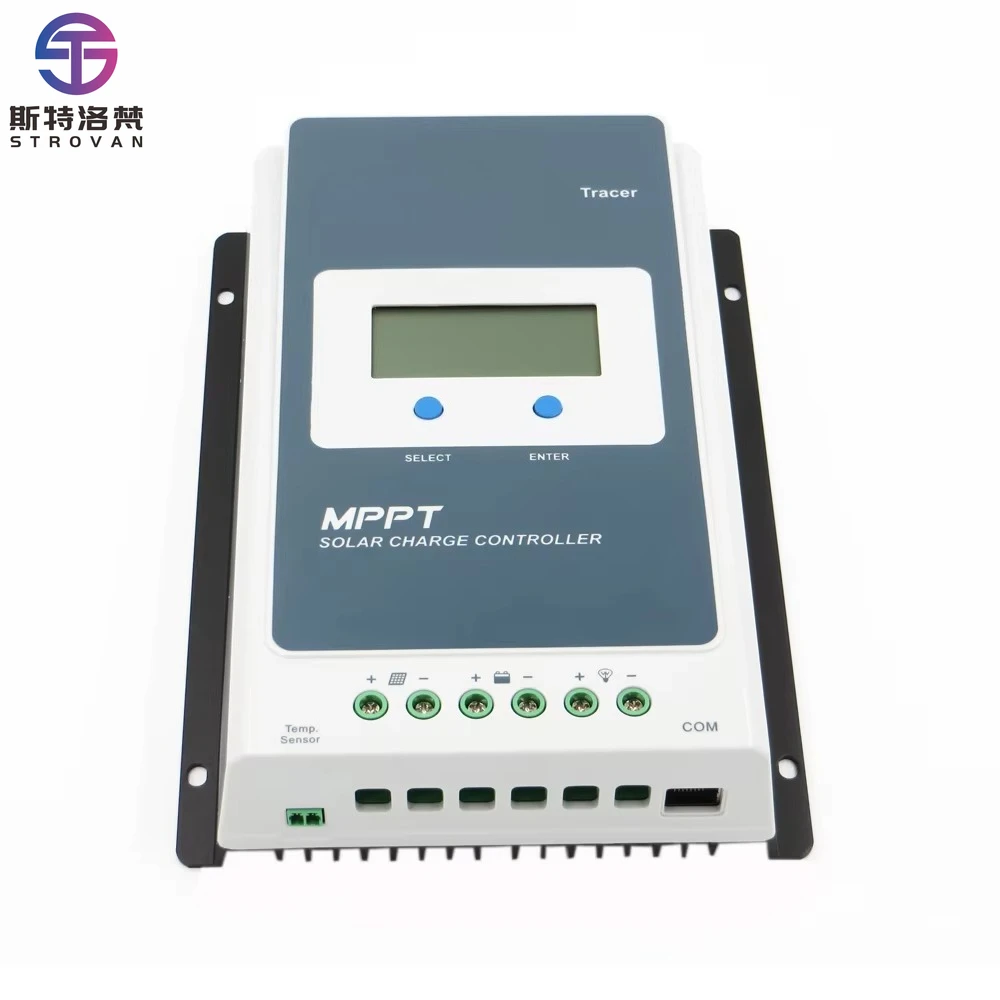 

Контроллер заряда солнечных батарей Tracer 10420AN для домашней солнечной системы, 100А