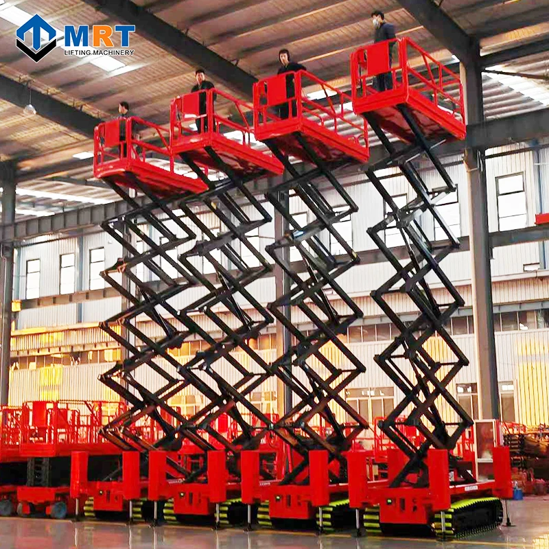 Customized 4m/6m/8m/10m/12m/14m/16m/18m Scissor Lift Table Scissor Lift Table Electric