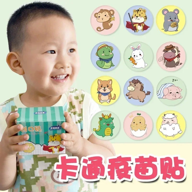 120pcs Kids Children Cute Patterned Curitas Band Aid Patch Wound Plaster Waterproof Adhesive Bandages Utensils Care Tools