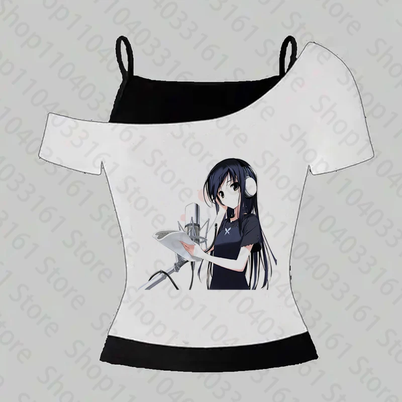 Aesthetic Cute Slim shirt Slim Emo Gothic Punk Baby Tee Vintage Street Women Graphics Print Grunge T-shirt Y2k Clothes Crop Tops