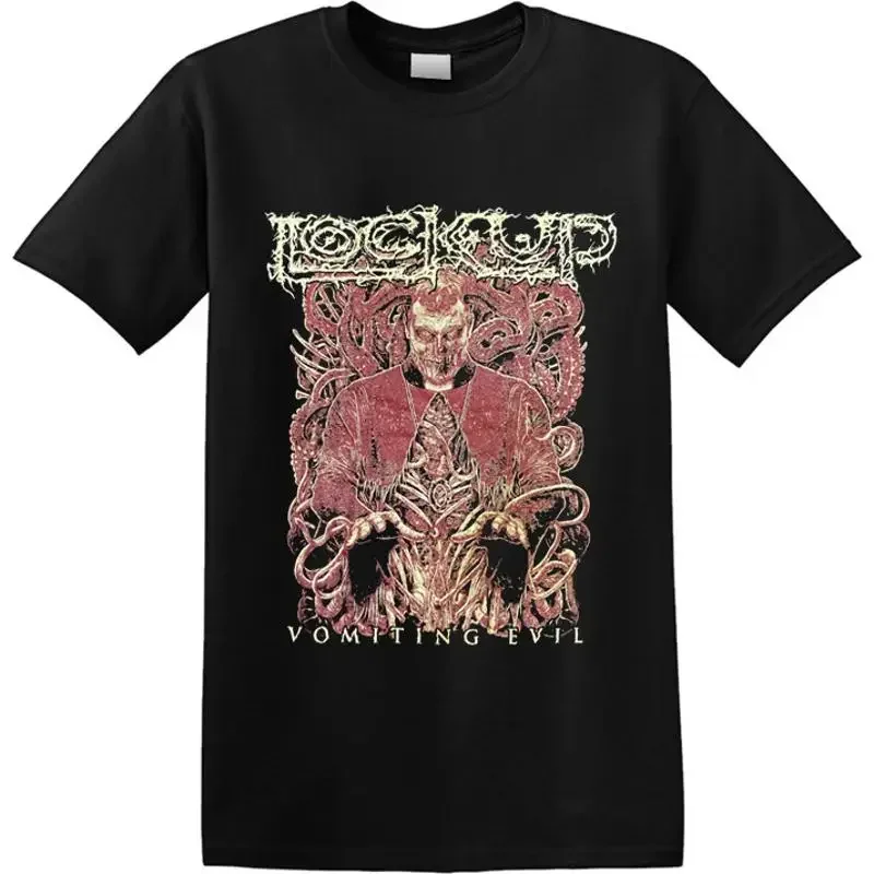 LOCK UP - 'Vomiting Evil' T-Shirt