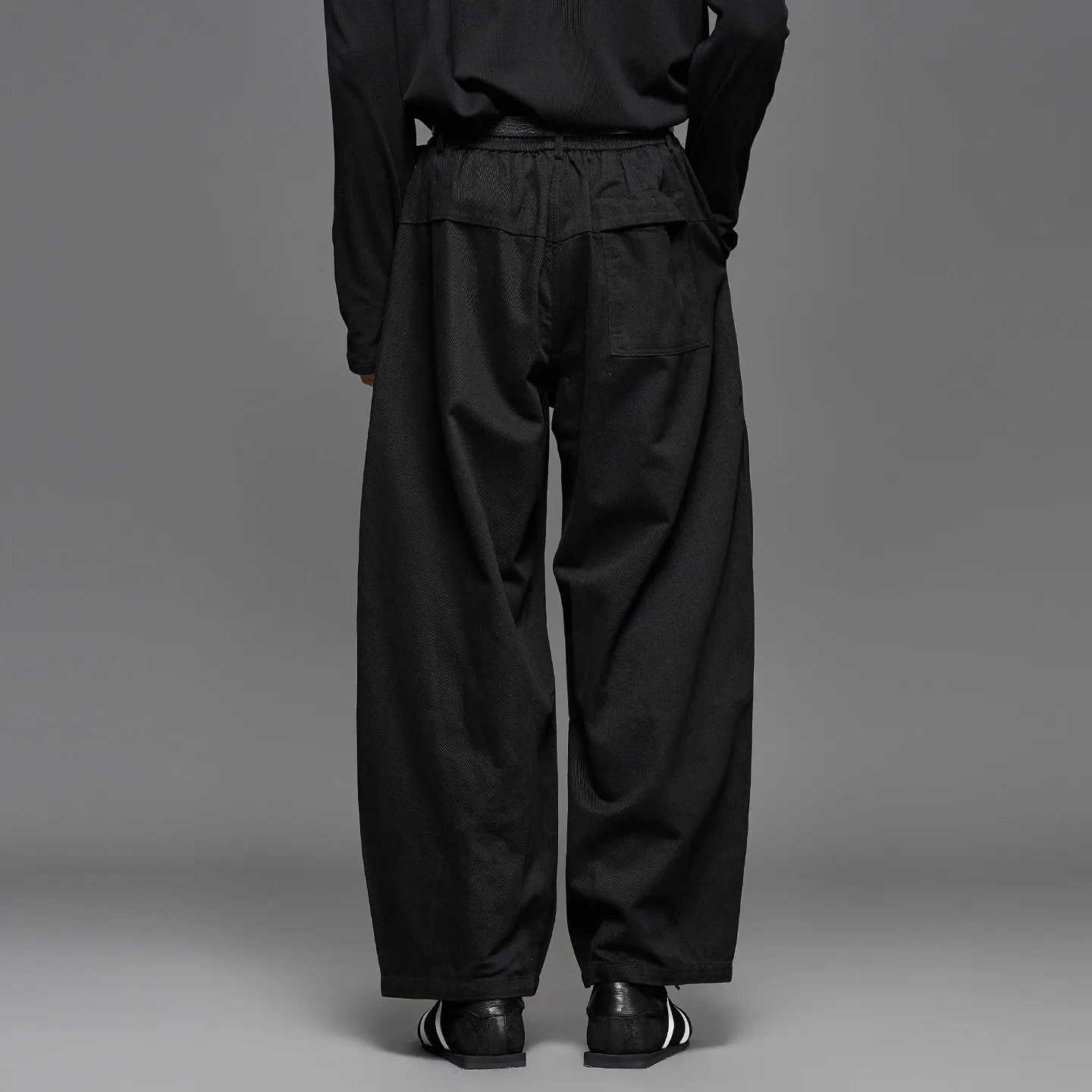 High Quality Autumn Winter Japanese Retro Loose Cut Accent Black Coffee Color Pants Boys All-Matching Casual Pants